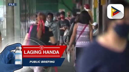 下载视频: Alert level sa NCR, iminungkahing ibaba dahil sa pagbaba ng kaso ng COVID-19 sa lugar