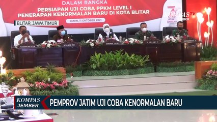 Pemprov Jatim Uji Coba Kenormalan Baru di Kota Blitar