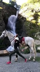 Mounting a Horse With Some Serious Style