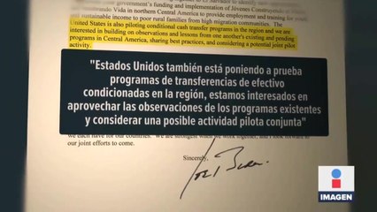 Joe Biden responde carta de López Obrador sobre causas de migración