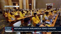 Ketum Golkar Airlangga Temui Ganjar