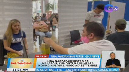 Mga nagpaparehistro sa Malabon, kumonti na kumpara noong huling linggo ng Setyembre | BT