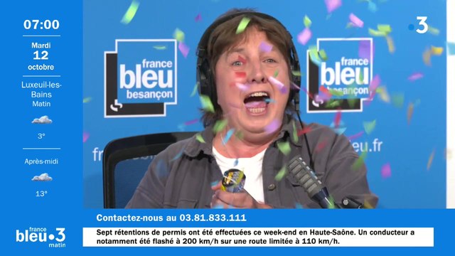 C'est parti pour la matinale filmée France Bleu Besançon - France 3 Franche-Comté