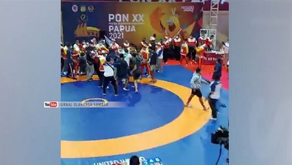 Kericuhan di Arena Gulat Diduga Dipicu Protes Pelatih Papua