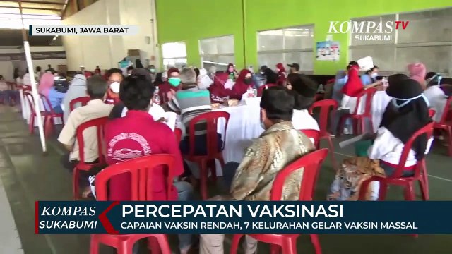 Capaian Vaksin Rendah, 7 Kelurahan Gelar Vaksin Massal