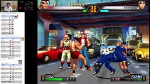 (PS2) King of Fighters '98 UM - 18 - Edit Team 3 - RB Terry and Andy Bogard and 94 Joe Higashi - Lv4