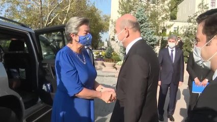 İçişleri Bakanı Soylu, AB İçişleri Komiseri Johansson'u kabul etti
