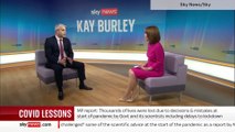 Covid failures report: Steve Barclay doesn't apologise for faliures by the Government during the Pandemic