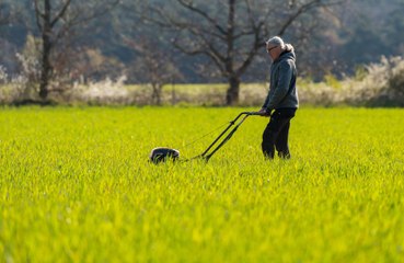 Speed demon breaks record for fastest lawnmower