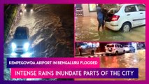 Bengaluru:  Kempegowda Airport Flooded As Intense Rains Inundate Parts Of The City