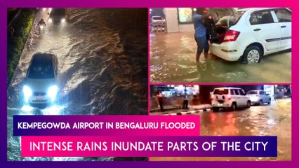 Bengaluru:  Kempegowda Airport Flooded As Intense Rains Inundate Parts Of The City