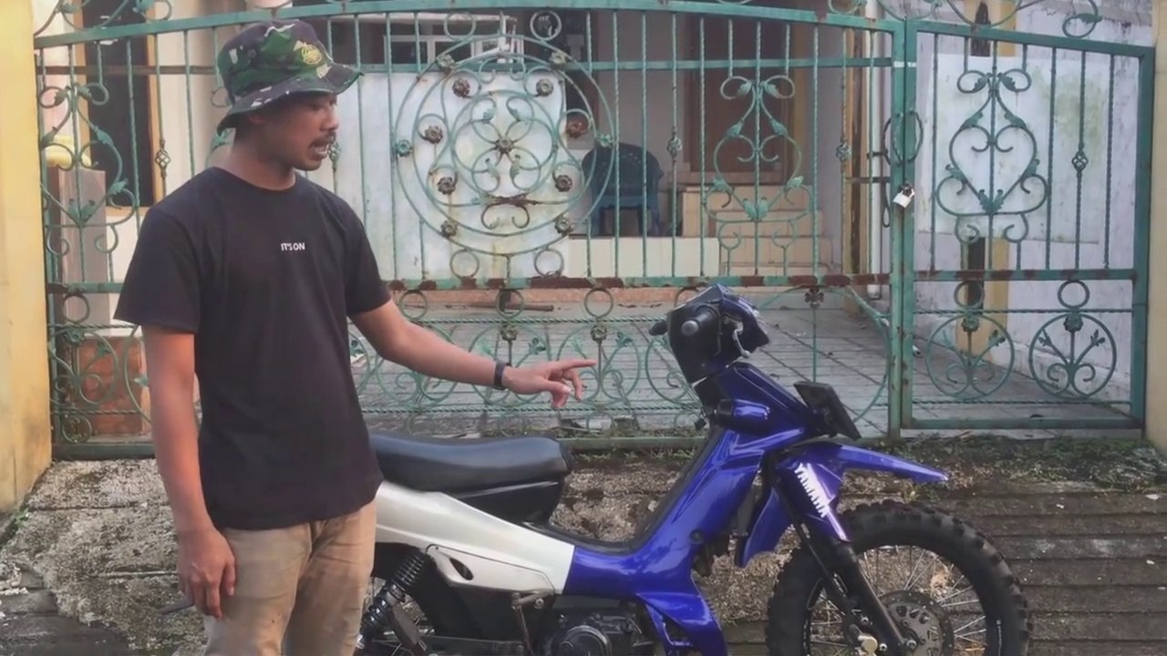 Vega modif trail, Jarang banget yang modif begini