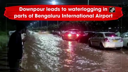 Downpour leads to waterlogging in parts of Kempegowda International Airport