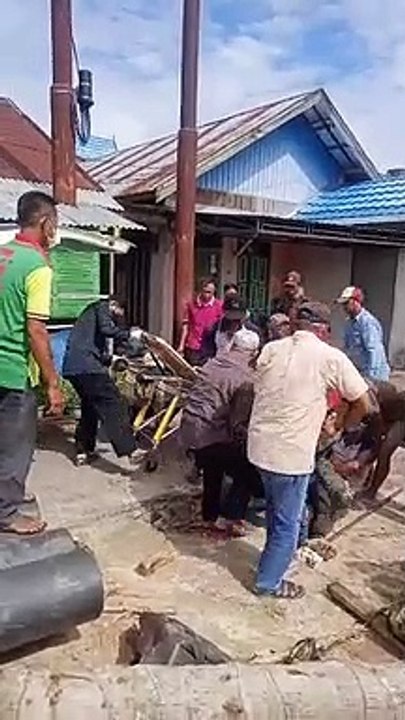 Diduga Kecelakaan Kerja, Pekerja Proyek Siring Paliwara Amuntai Tewas