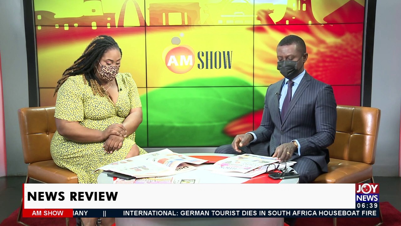 AM Show Newspaper Headlines on JoyNews (12-10-21)