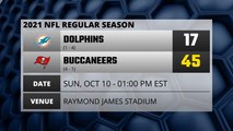 Dolphins @ Buccaneers Game Recap for SUN, OCT 10 - 01:00 PM EST