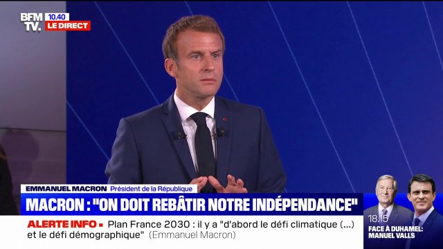 Vaccin anti-Covid: pour Emmanuel Macron, l'innovation est une source de solutions pour mieux vivre, pour projeter une nation vers des solutions bonnes pour le monde entier