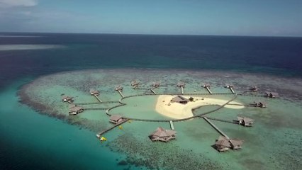 Not maldives, this is INDONESIA (Pulo Cinta, Gorontalo)