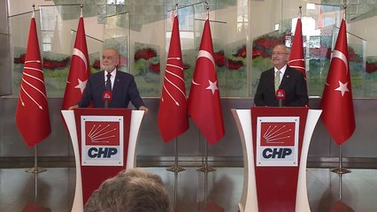 Temel Karamollaoğlu, CHP Genel Başkanı Kemal Kılıçdaroğlu'nu Ziyaret Etti - 11.10.2021