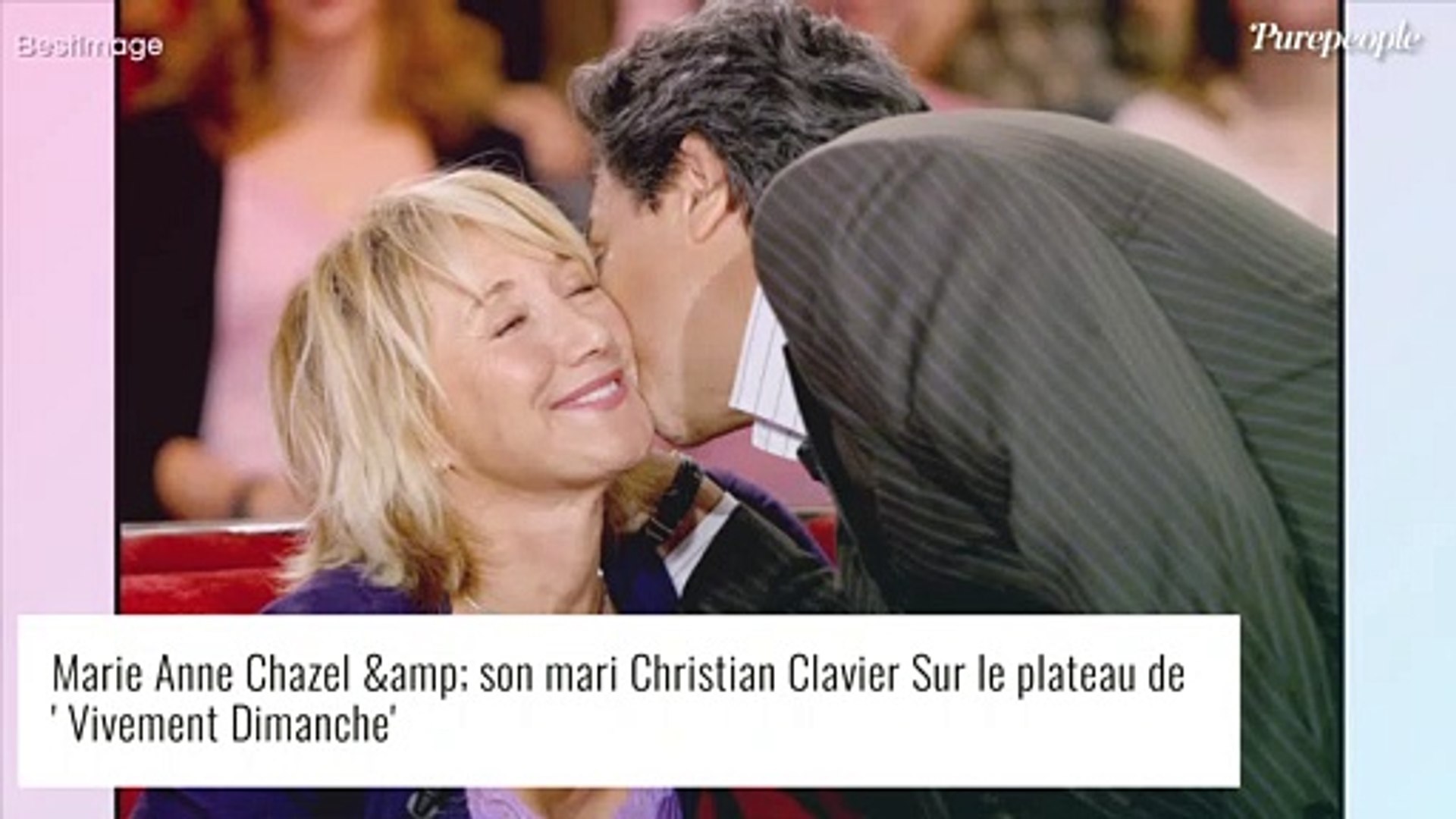 Marie-Anne Chazel séparée de Christian Clavier : "Ma vie est ailleurs, avec  Philippe" - Vidéo Dailymotion