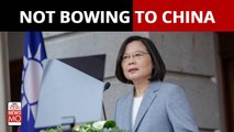 Taiwan: President Tsai Ing- wen Has Said The Country Will Not Bow To China