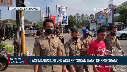 Lagi! Manusia Silver Akui Setorkan Uang Kepada Seseorang