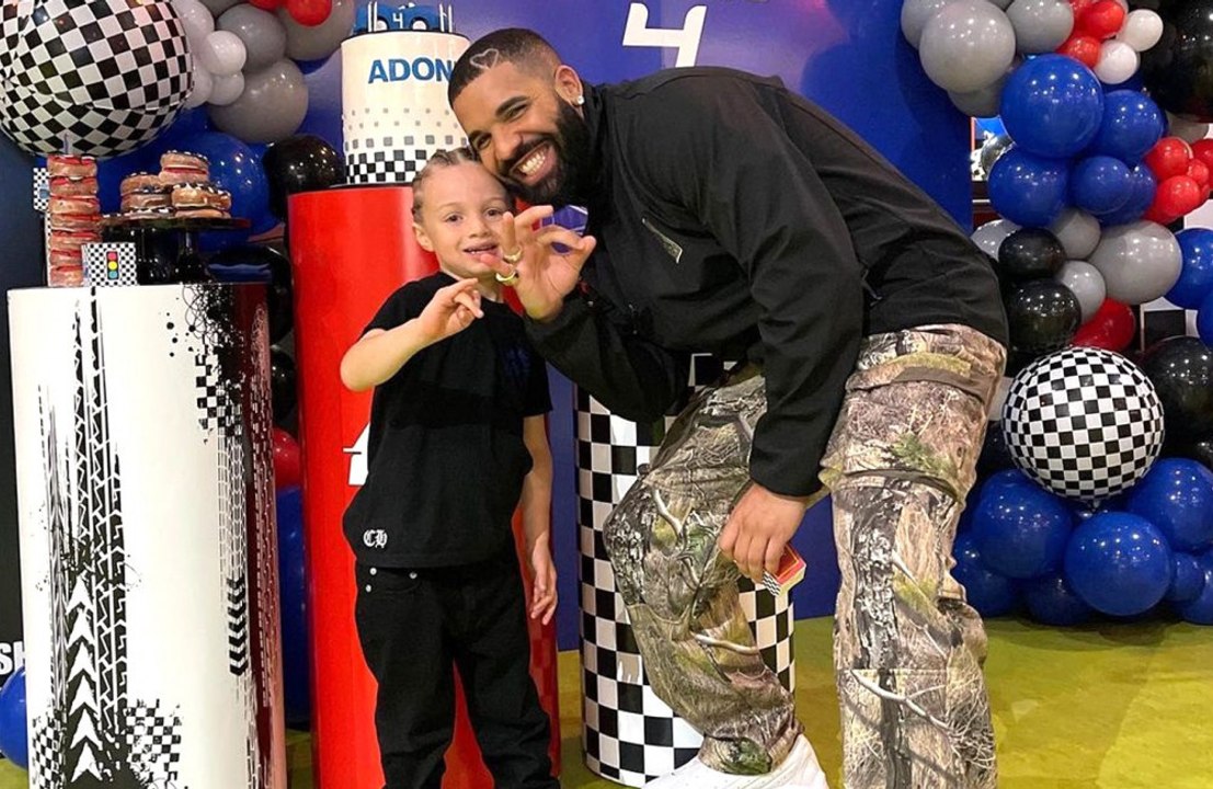 Drake: party für seinen sohn