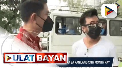 Mga empleyado, nakaabang na sa kanilang 13th month pay