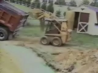 Régis sur un chantier