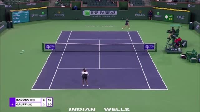 Indian Wells - Gauff s'arrête au 3e tour