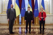 Zelenskiy, 23. AB-Ukrayna Zirvesi ortak basın toplantısında konuştu