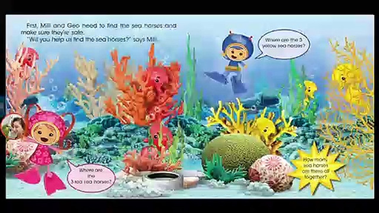 Stories for kids Team Umizoomi - The Aquarium Fix-it Seahorse   #storiesforkids #teamumizoomi