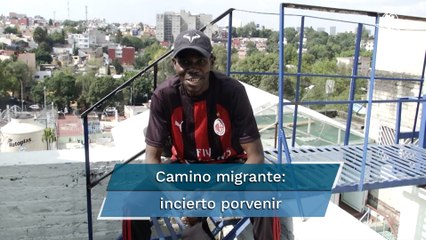 Eddy no sueña con Estados Unidos, sino con vivir en México