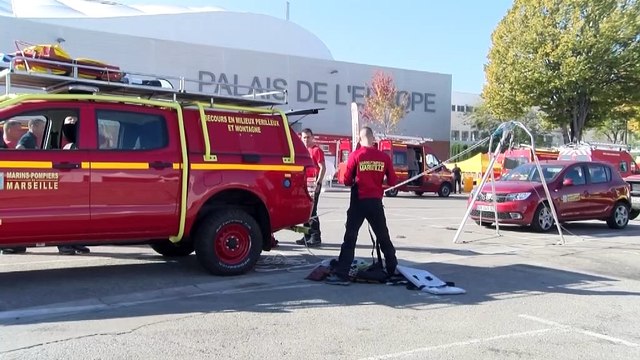Le Parc Chanot se prépare à acceuillir la 127ème édition du congrès national des pompiers