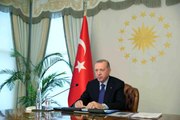 Cumhurbaşkanı Erdoğan, G20 Olağanüstü Liderler Zirvesi'ne video konferansla katıldı Açıklaması