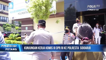 Komisi III DPR RI Kunker Serap Aspirasi Di Polresta Sidoarjo