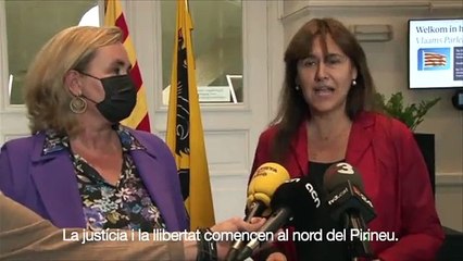 Laura Borràs a Flandes