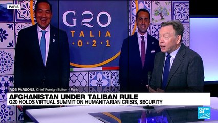 G20 tackles Afghan humanitarian crisis at special summit