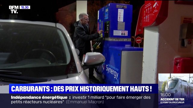 Les prix des carburants ont atteint un record historique