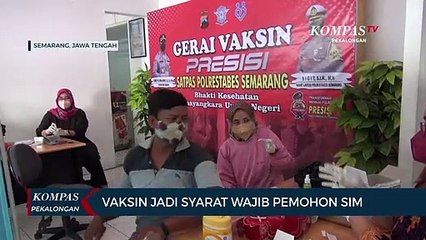 Vaksin Jadi Syarat Wajib Pemohon SIM