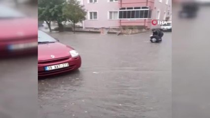Son Dakika | Trakya'da sel: Edirne ve Tekirdağ'da sonra yağış Kırklareli'ni de vurdu