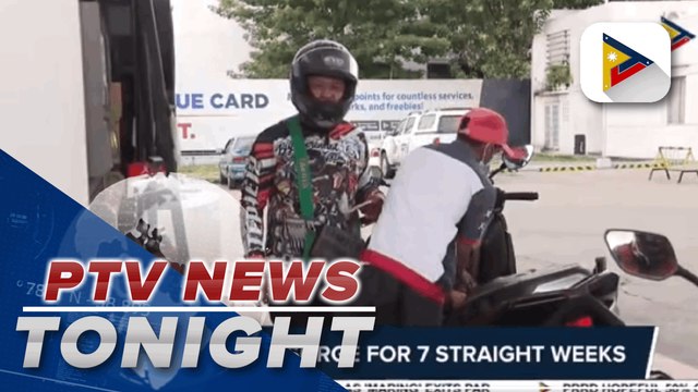 Oil prices surge for 7 straight weeks;Transport groups seek 3-peso fare hike amid rise in fuel cost