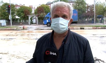 Edirne'de vatandaşlar altyapı yetersizliğine ve bozuk yollara isyan etti
