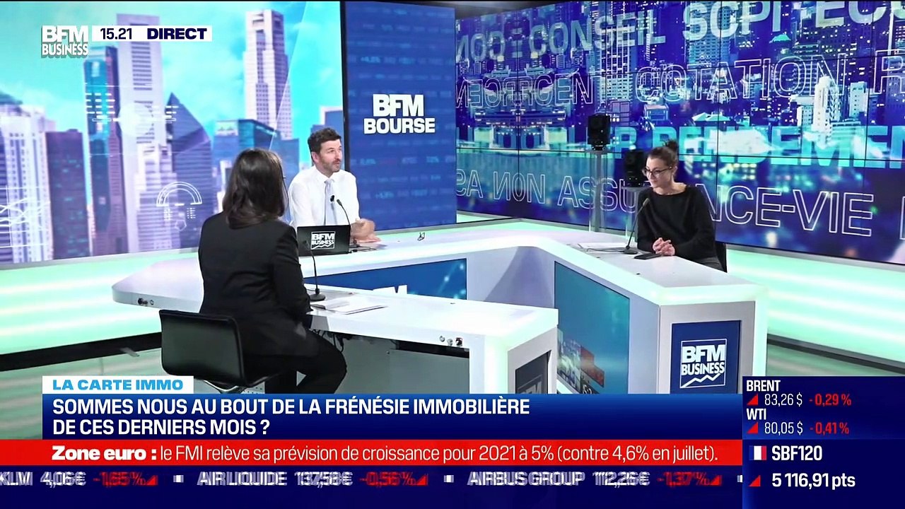 Marie Coeurderoy (BFM Business) et Cécile Roquelaure (Kereis Retail): Sommes-nous au bout de la frénésie immobilière de ces derniers mois ? - 12/10