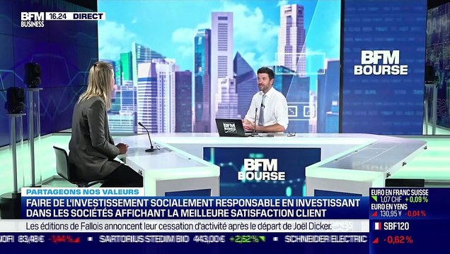 Capucine Beslay (Trusteam Finance) : Faire de l'investissement socialement en investissant dans les sociétés affichant la meilleure satisfaction client - 12/10
