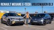 Match  Renault Mégane E-Tech - Volkswagen ID.3