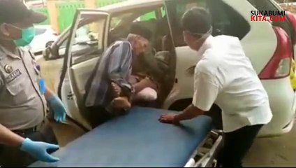 Berhasil kumpulkan donasi, Supyani kini sudah dibawa Ke RS jampang surade