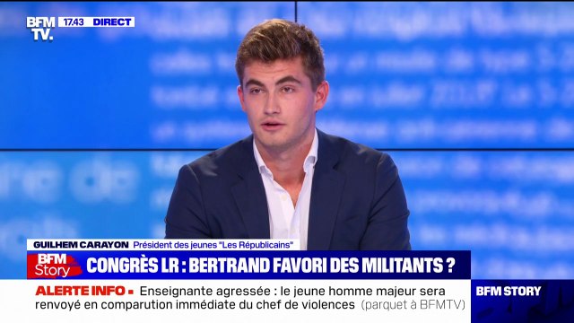 Le président des jeunes Les Républicains salue la démarche de rassemblement de Xavier Bertrand