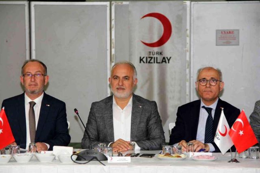Türk Kızılayı Başkanı Dr. Kerem Kınık: "Milletimizin her geçen gün Kızılay'a olan güvenini artırıyor. Kızılay'ı her geçen gün daha da büyütüyor"