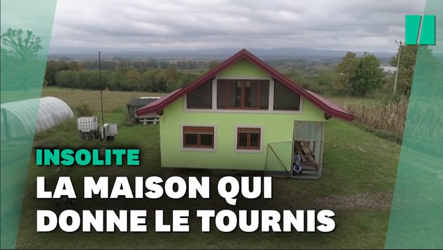 Il construit une maison rotative qui fait perdre le nord